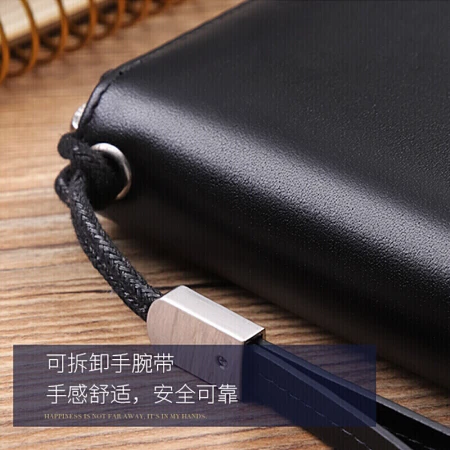 Golf GOLF first layer cowhide card holder men's multi-card bank card holder anti-theft brush large-capacity coin purse gift box black