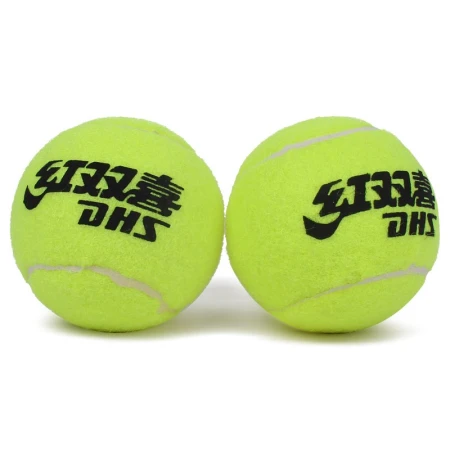 Red Double Happiness Tennis Beginners High Elasticity and Resistance to Training