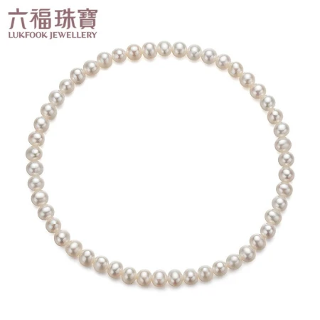 Luk Fook Jewelry and Jane Series Freshwater Pearl Bracelets Women's Bracelets Gift F87ZZY003 Total weight about 2.47 grams