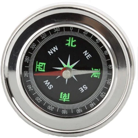 Stainless steel compass travel mountaineering travel navigation tool compass student outdoor sports multi-functional compass