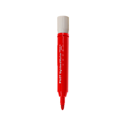 PILOT large-capacity whiteboard pen water-based erasable thick marker pen logistics marker WBMAR-12L red single pack Teacher's Day gift