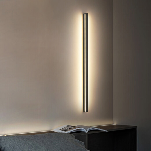 Grand View Garden (DGY) luces de pared minimalistas, luces de ambiente de hogar inteligentes, luces de sofá de sala de estar LED largas, luces de pared de fondo, lámparas de Zhongshan, 003o 9716-triple Cambio de luz 80cm-10W