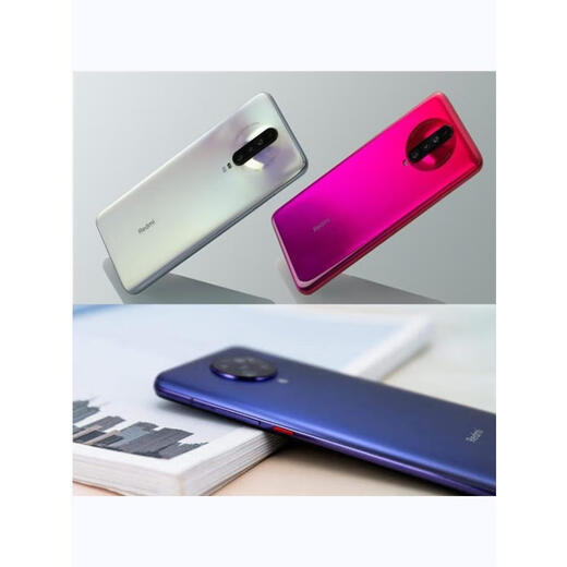 适用红米K30后盖原装玻璃RedmiK30pro手机后盖K30电池盖机身配件濮 k30深海微光 全新原装+散热棉+