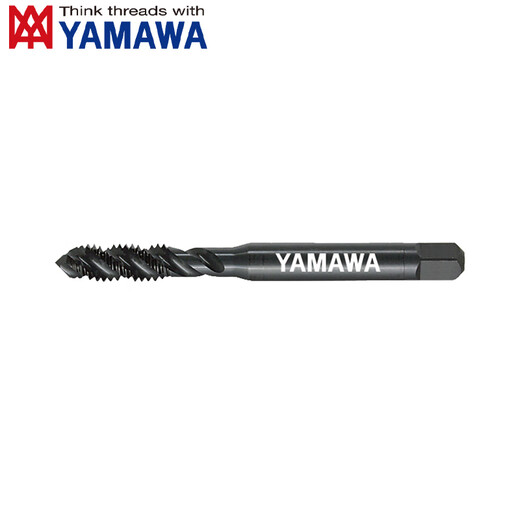 Japan imported YAMAWA universal spiral tap + SPOX oxidation treatment product chip removal blind hole machine tap P2 M6X1 3