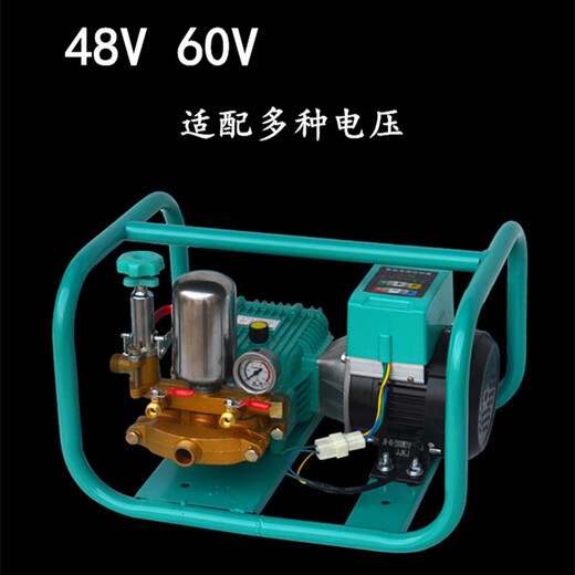 Anjinnong manufacturer directly supplies frame-type agricultural water pump, gasoline high-pressure sprayer, orchard high-pressure sprayer, garden plunger pump, remote control direct connection + 200 meters white hard pipe