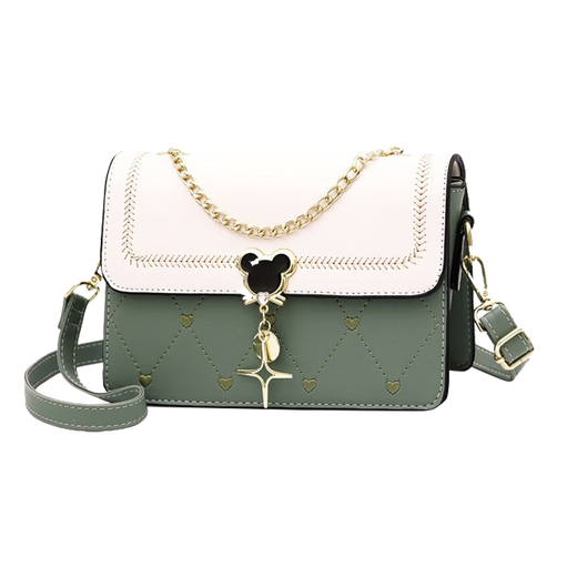 Gege pocket small bag women's bag new fashionable shoulder bag girls crossbody bag 520 gift for girlfriend Mother's Day gift bag blue spelling white cover
