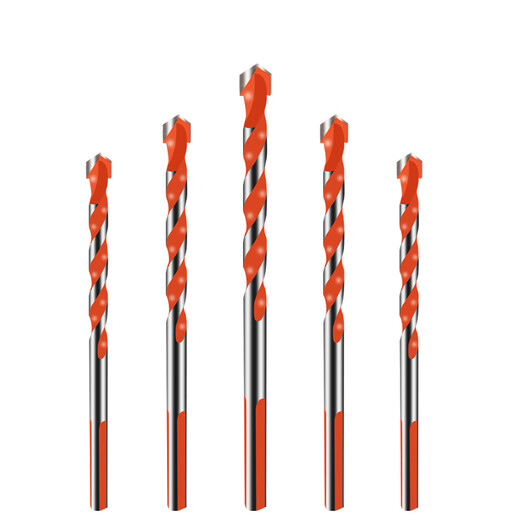 Kraftwell tile drill bit concrete impact drill alloy triangle drill cement hole metal wall electric AI3178