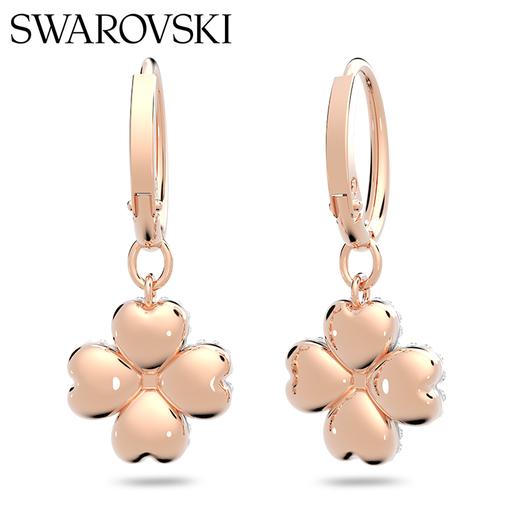 Swarovski (SWAROVSKI) LATISHA earrings four-leaf clover for women white 5636517