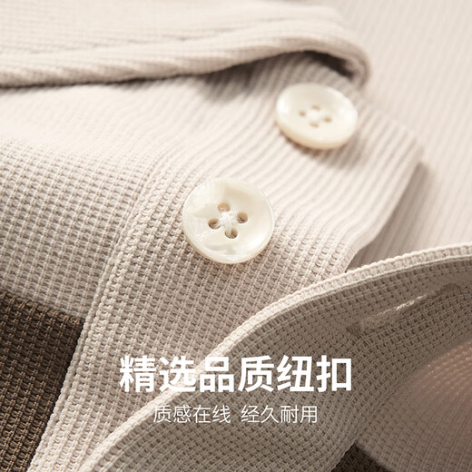 马克华菲【小熊刺绣】短袖POLO衫男25春夏新款潮流休闲百搭宽松短袖POLO 701卡其 2XL