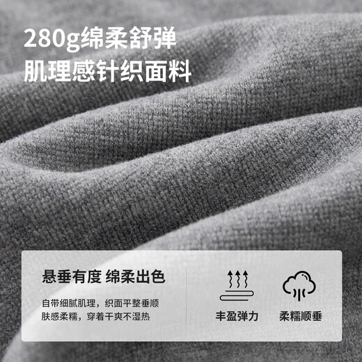 Chandubila fashionable and elegant lace-up one-line collar pleated waist top straight wide-leg pants suit dark gray M