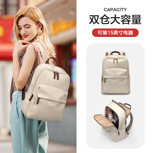 Golf (GOLF) backpack women's lightweight backpack school bag large capacity 15-inch computer bag travel bag business trip bag Christmas gift