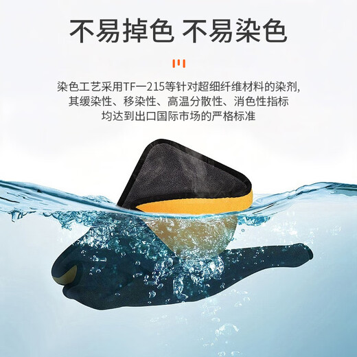 Pet absorbent towel, thickened, quick-drying, non-stick hair supplies, special bath towel for dogs and cats, extra large 50*100cm 1 piece