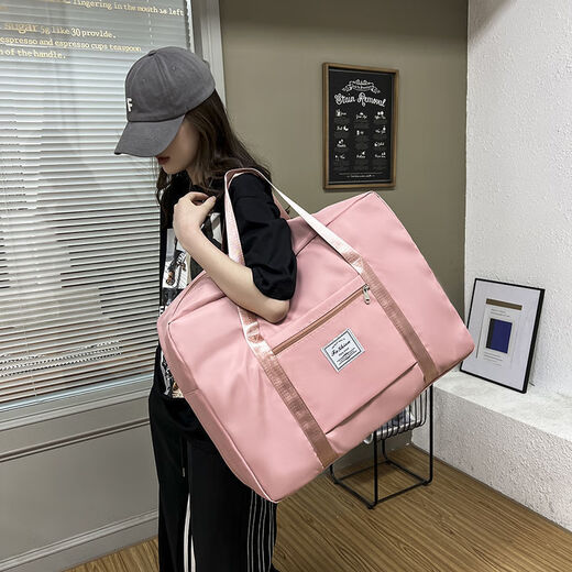 Der häufigste multifunktionale Reisetasche, eine wasserdichte Gepäckbeutel mit großer Kapazität, Wäscheverpackung für Frauen, geboren, süße Taro-lila, großer Größe