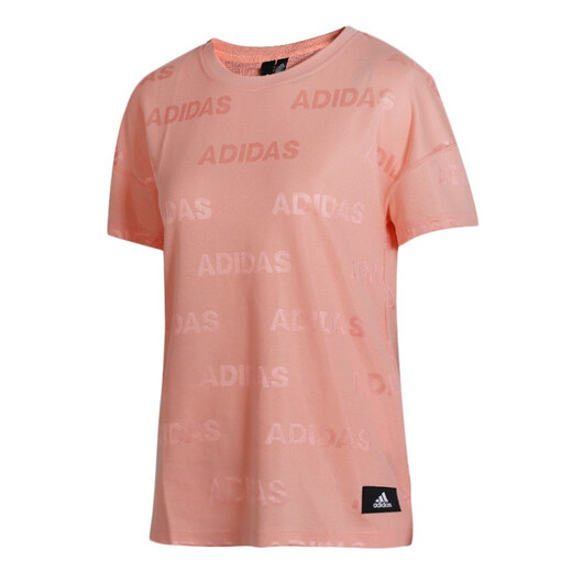 阿迪达斯 （adidas） 女装新款运动服跑步训练健身快干透气舒适休闲圆领短袖T恤GL3788 FK3519 XL
