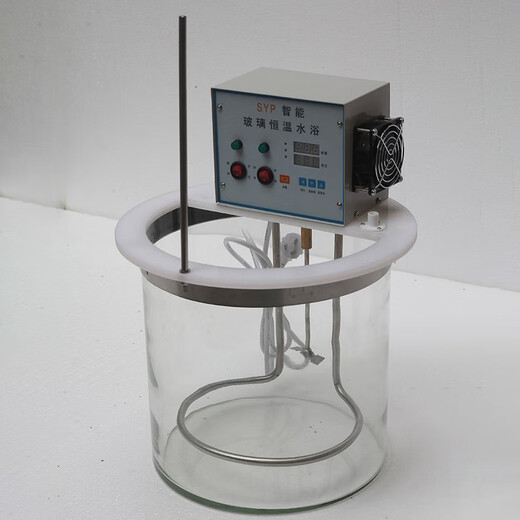 Glass water bath Intelligent glass constant temperature water bath SYP-D large capacity glass water bath for experiment 20L SYP-D