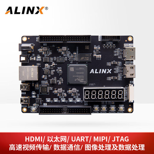 ALINX FPGA Development Board Black Gold Xilinx ARTIX7 XC7A35T HDMI Video Image Processing Ethernet AX7035B V2.0 AN831 Audio Package