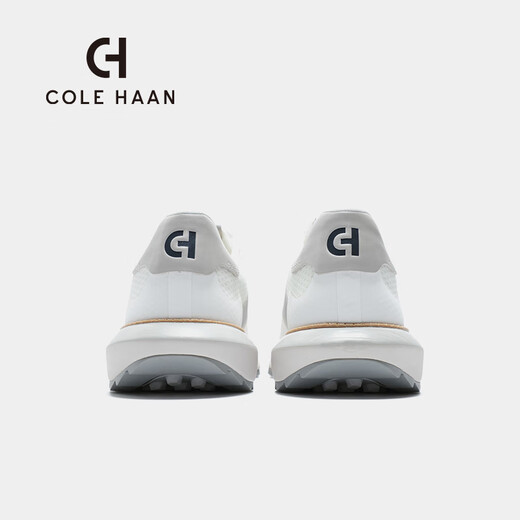 Cole Haan/Gehan Men's Golf Shoes Spring and Summer New Style Comfortable Breathable Heightened Casual Sports Shoes C38973 White-C38973 41.5