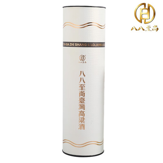 Taiwan Babazhi Shang Sorghum Vin Gift Boîte de vin Vin de gamme haut de gamme Liquor taiwan Liquor commémoratif 53 degrés 500 ml de liqueur de haut niveau est adapté à la collecte de brassage à grains de vin blanc