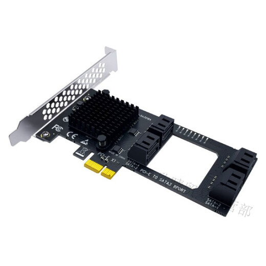 Desktop PC PC-E à SATA3.0 Carte d'extension SATA3.0 Carte d'adaptateur Carte d'extension Disque dur Interface SATA6GB Interface 4-PORT PCI-EX1 (puce Marvell9215)