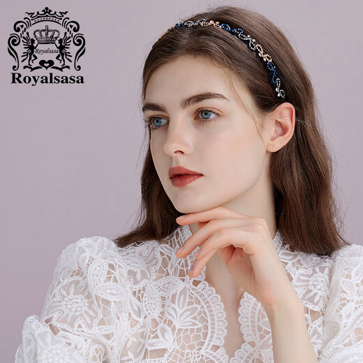 Royal sasa royal salsa headband hair accessories simple hairband face wash headband rhinestone hairpin hairpin head jewelry