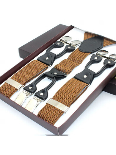 Kuqidishu (kuqidishu) chinois cadeau de la Saint-Valentin Gift Men de puissants frondeurs à six pinces pantalons vieil homme gras de sangle de bracelet étendu
