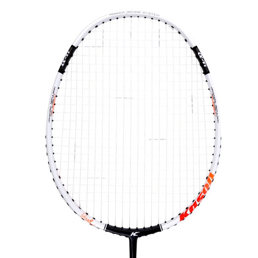 KASON TSF 100TI Tang Xianhu series badminton racket, single shot, full carbon, durable, both offensive and defensive (pounds can be customized), black fluorescent orange