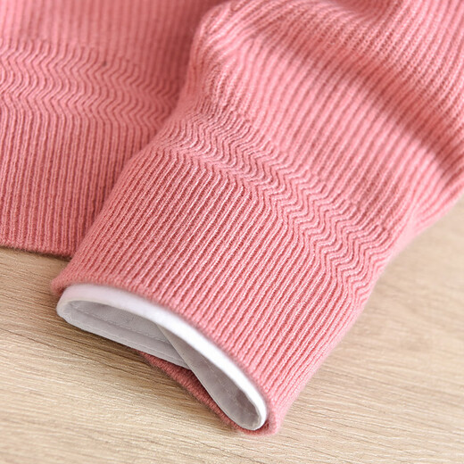 Ordos pink cashmere sweater men's round neck thickened men's youth solid color pullover pure cashmere sweater produced in Ordos city - white gray M 170