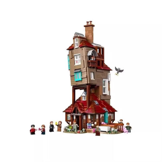 
Chinese building blocks 76437 Harry Potter 2024 Burrow Collection Edition Large assembled toys birthday gift ornaments Burrow 1047 pellets