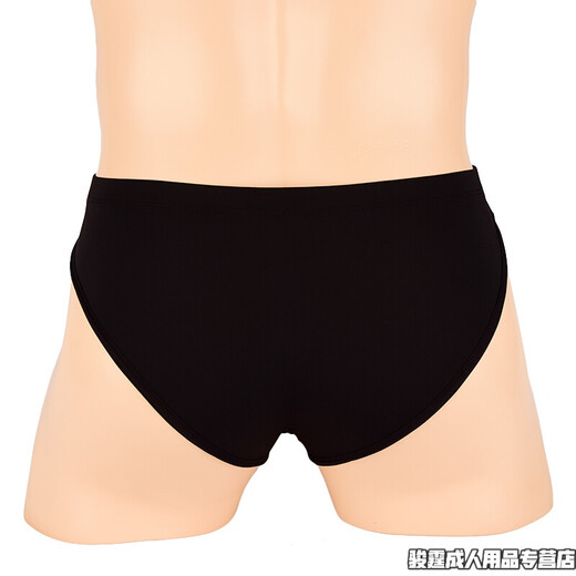 Sexy underwear for men, gay thongs, men's role-playing sex toys, translucent briefs for men, red