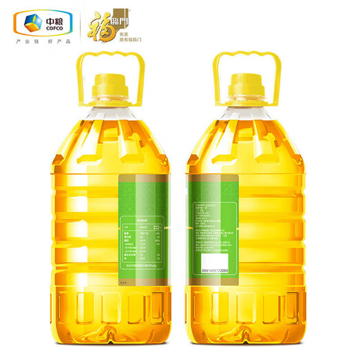
Fulinmen edible oil Non-GMO pressed corn oil 4L produced by COFCO (rich in phytosterols)