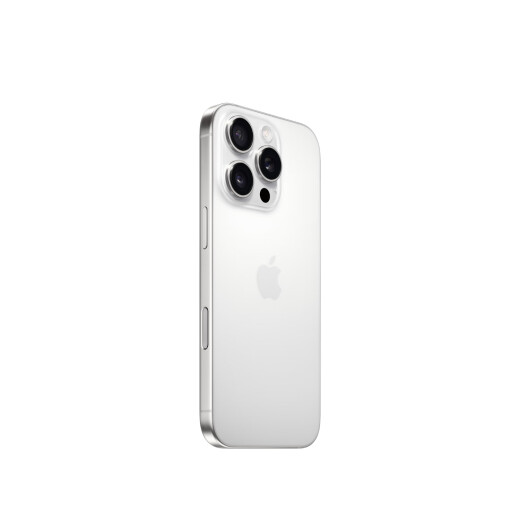 Apple/苹果  iPhone 16 Pro（A3294） 支持移动联通电信 5G 双卡双待手机 白色钛金属 128GB 授权正品 白条 24 期分期免息【热销】
