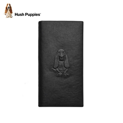 暇步士（Hush Puppies）男士钱包短款真皮高档时尚票夹新款大容量牛皮卡包七夕礼物送老公 HC-1271753W-577