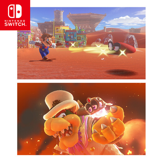 Nintendo Switch任天堂 switch游戏卡仅支持国行主机《超级马力欧 奥德赛》游戏兑换卡Token switch游戏软件