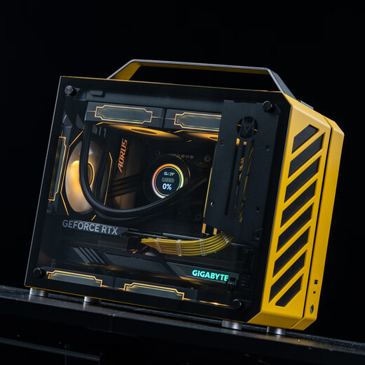 Gigabyte i7 14700F KF/RTX5070Ti/5070/5060TI16G mini e-sports portable network game machine master Xiaocubangtang C28 assembled computer host 1 i7 14700KF丨optional independent display