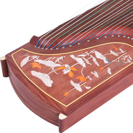 Dunhuang Brand Guzheng 694L LOTUS DÉBÉGERNER PLAYS Test de rang Zheng Shanghai Folk Musical Instrument Factory