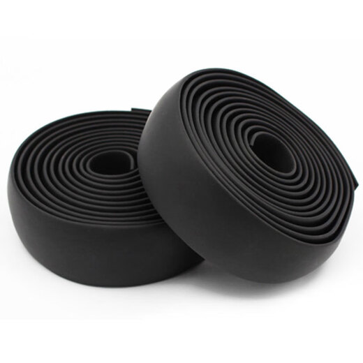 Baichao road handlebars with bicycle horns and horn handles anti-slip straps camouflage color car straps breathable style - solid color black