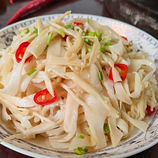 Wei Xian Lai Fuyu Excellent Fresh Glutinous Rice Bamboo Shoots 300g, Tender Bamboo Shoots, Shredded Bamboo Shoots, No-cut Dried Bamboo Shoots, Ingredients for Soup, Hot Pot and Stir-Fry