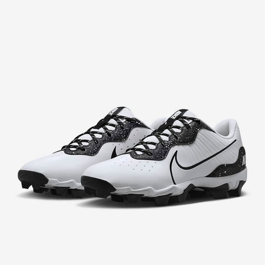 耐克（NIKE）男鞋棒球鞋运动鞋Alpha Huarache轻质抓地耐磨透气灵活百搭春夏季 White/Black 白色黑标 42 码=US8.5