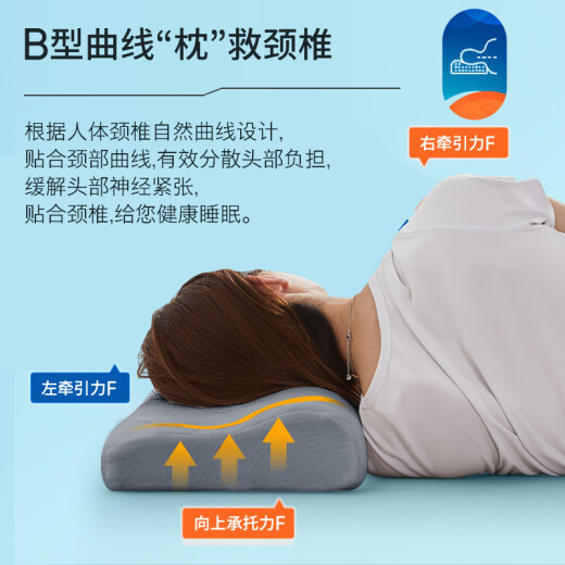 Antarctic pillow core slow rebound memory foam pillow cervical vertebra pillow dormitory single memory pillow single pack