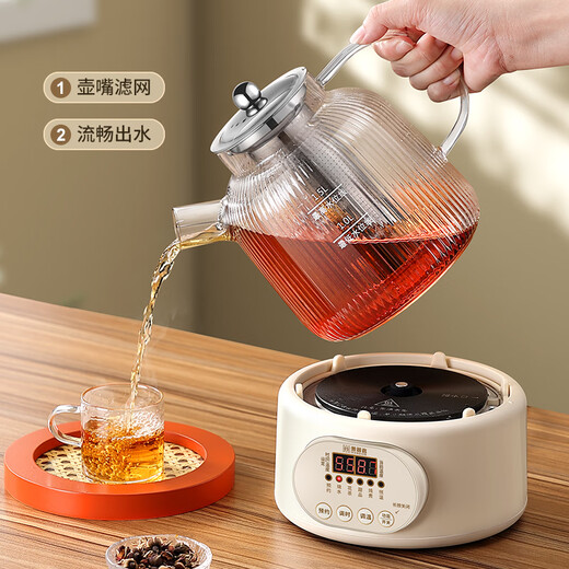 Multifunctional health kettle, all-glass tea kettle, kettle, baby-specific constant temperature kettle, electric kettle, one-piece flower tea kettle, small 2024 new tea kettle, 1.5L constant temperature model (adjustable temperature)