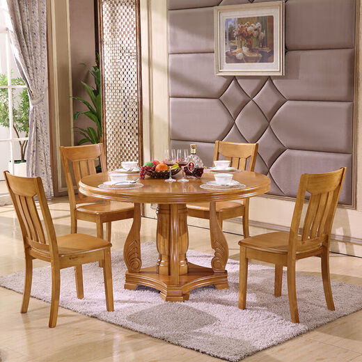 Santoburg Full Solid Wood Стул стул стул стул столовый стул домохозяйство простой современный китайский ресторан деревянный стул ресторан обеденный стол 831 Оригинальный цвет дерева