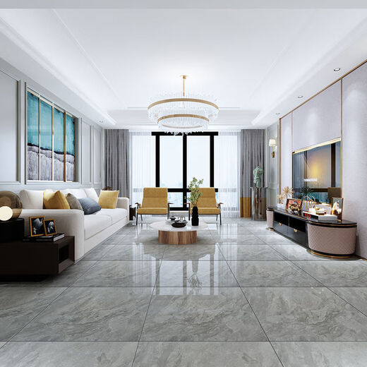 XMSJ广东佛山瓷砖批发地板砖800x800防滑地砖60x60卫生间客厅厂家直发 通体6627 600x600