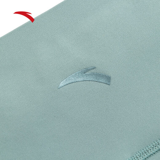 ANTA Yoga Pants Women's 2025 Autumn Tight Nine-Point Pants Training Fitness Pilates Slim Pants Wood Lotus Green-1 S (Female 160)