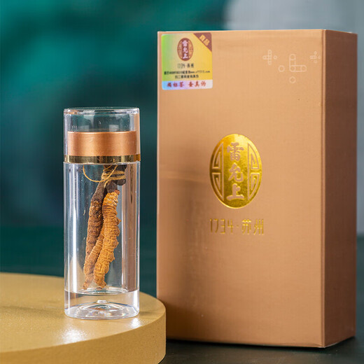 雷允上 西藏冬虫夏草 A40-1g 补肾益肺止血化痰 药典标准中药饮片级 虫草虫体饱满自用推荐性价比高