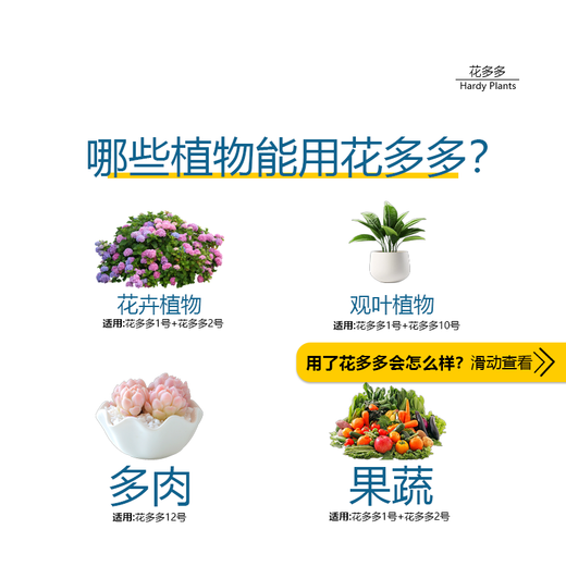 Huaduoduo No. 1 Huaduoduo No. 2 No. 10 flower fertilizer universal water-soluble fertilizer for flowers and green plants potted plants flowering fertilizer Huaduoduo No. 2 200g*2 bottles + watering can + small spoon