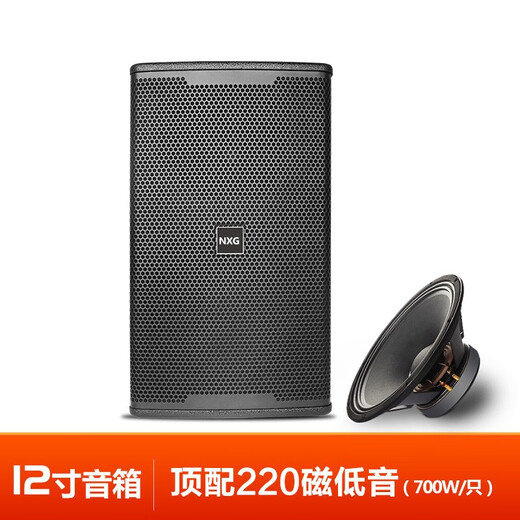 NXG professional mixer with power amplifier 8-channel high-power stage wedding conference KTV Bluetooth mixer microphone all-in-one with Bluetooth recording anti-howling wireless microphone one KP-612/12 inch top with 220 magnetic bass Single price