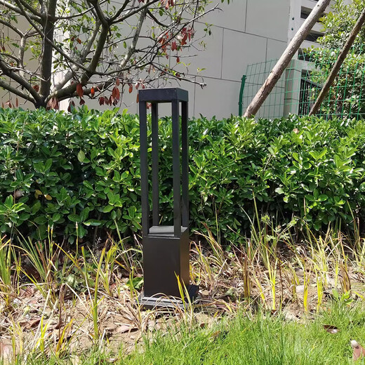 Shijiang Outdoor Waterproof Solar Garden Light New Chinese Style Lawn Garden LED Landscape Light Garden Outdoor Lighting Simple Plaid Lawn Light Small