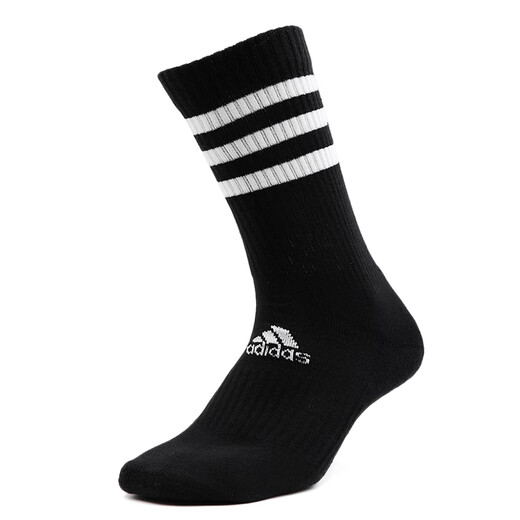 
Adidas (adidas) men's socks for women's socks, new sports socks, running, fitness training, comfortable and breathable casual mid-tube socks, FH6629/three stripes/stoves, L-suggested sizes 43-45