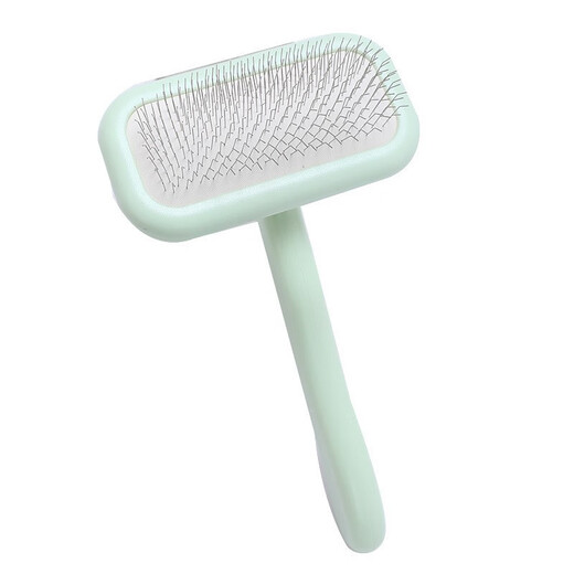 Xinghengmeng pet grooming comb, fluffy shape cat comb, special dog hair and cat needle comb artifact, Teddy Bichon supplies, pet professional grooming comb, random color