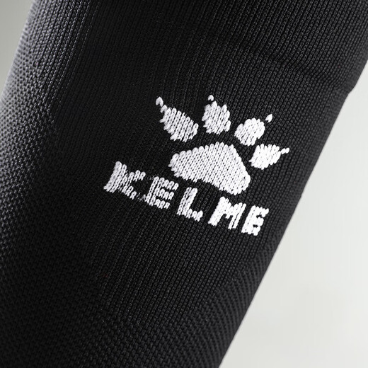 KELME Footless Socks Football Socks Professional Pressure Stockings Protective Fixed Leg Guard Sleeves White XL